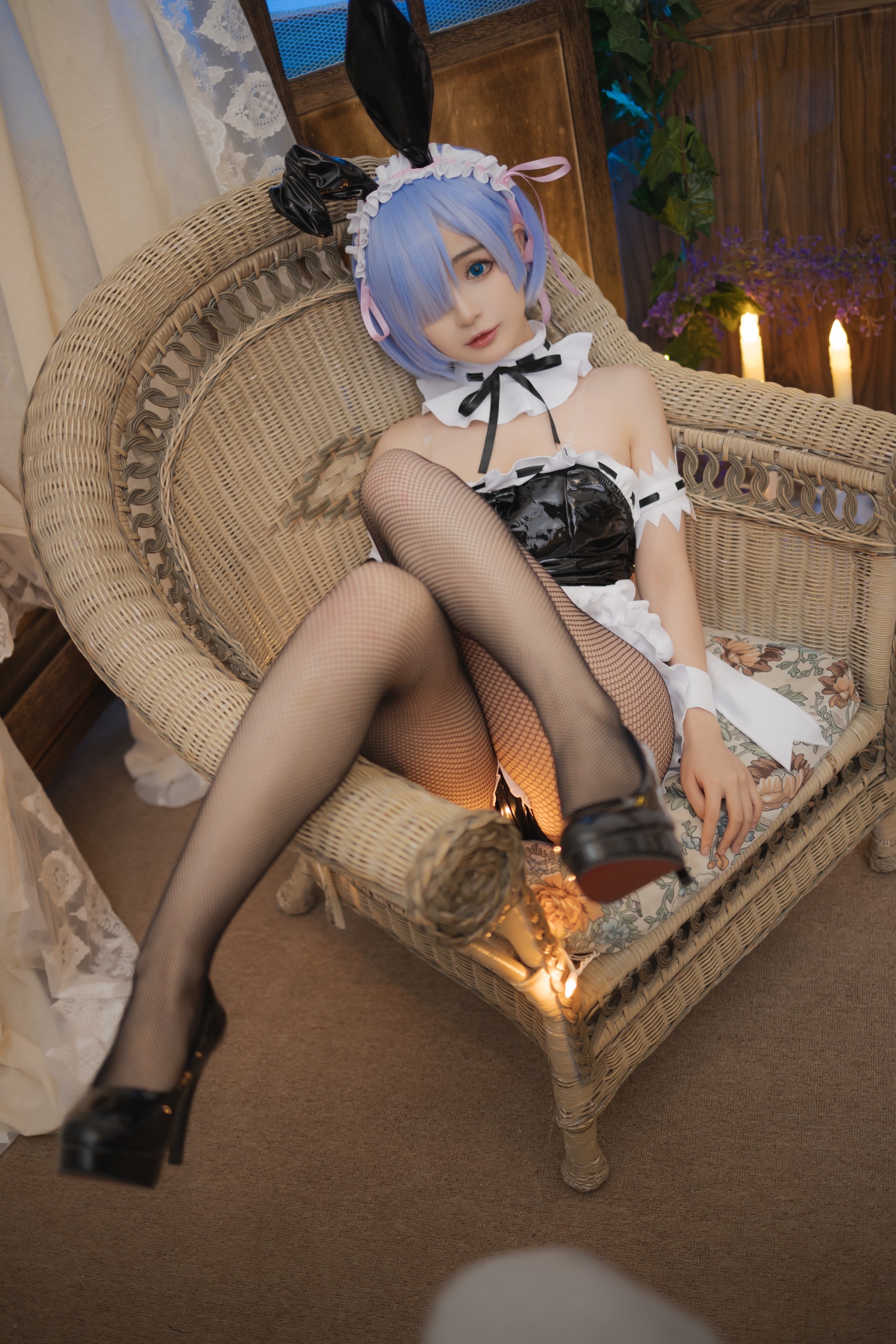 桜井宁宁 - NO.029 蕾姆兔女郎 [34P]-XikXak